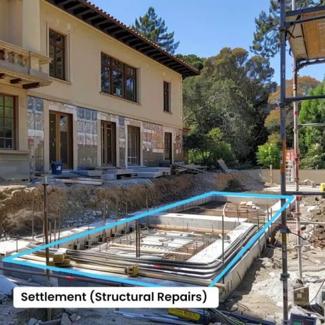 Settlement Structural Repairs