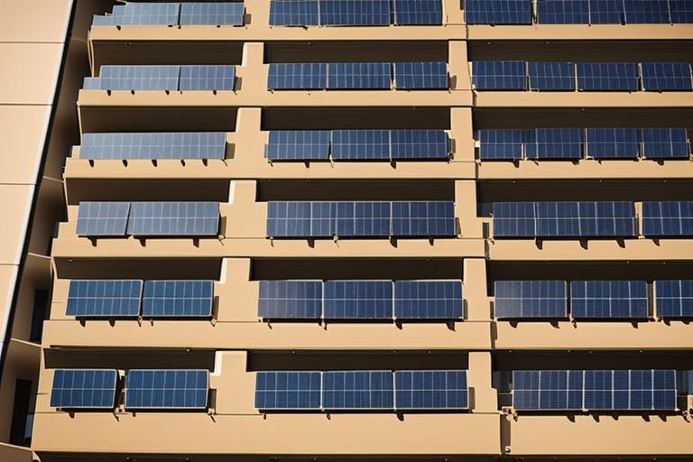 The featured image should showcase a solar panel array installed on a building in San Francisco