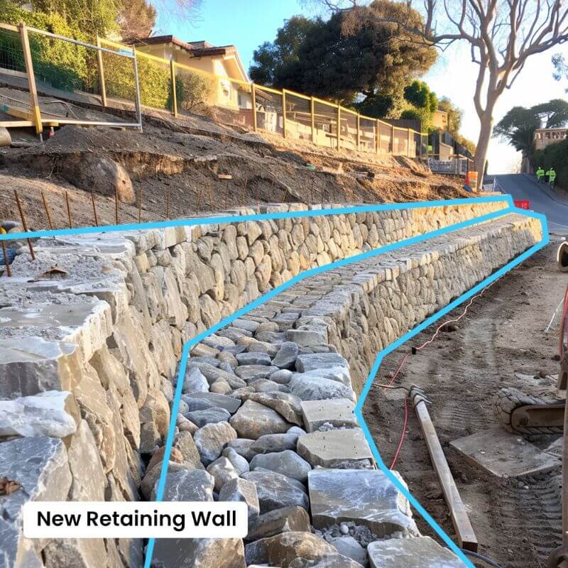 SFBay_New Retaining Wall